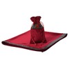 BLESSUME Tarot Tablecloth Altar Tarot Cloth One Size (Red)