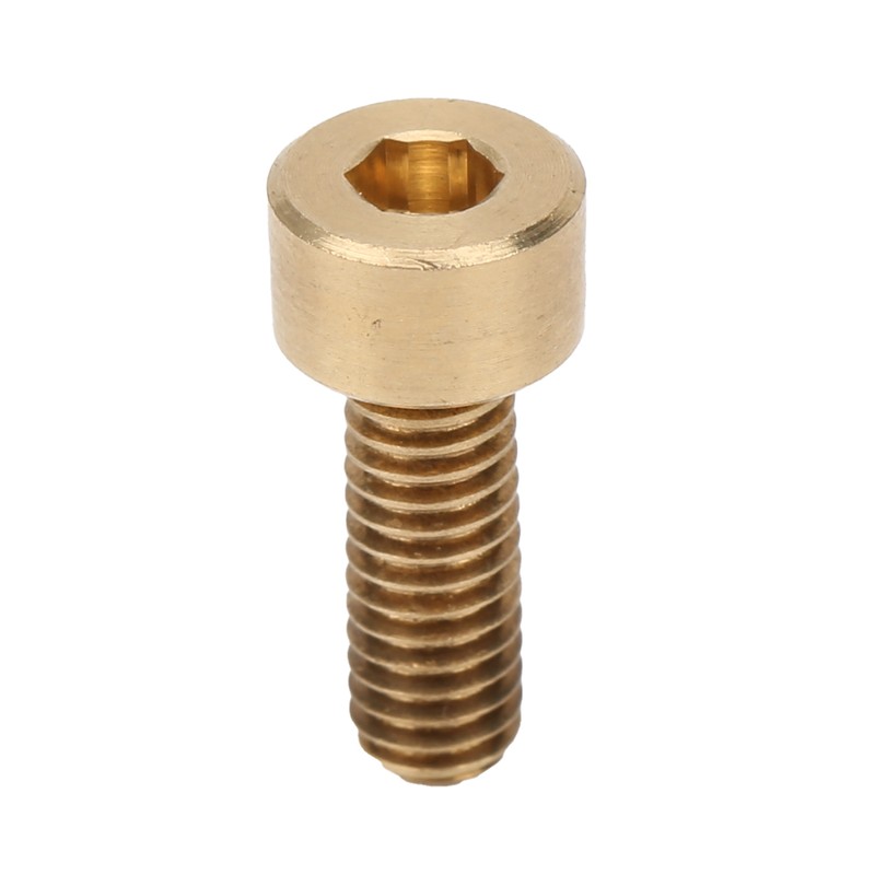 50Pcs Cap Hex Socket Screw Copper Fastener Hardware Tools Industrial