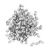 100 Pcs Tire Stud Screw Silver for Car Truck Bike