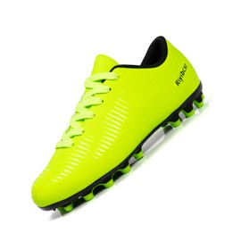 Riyibcxr Kids Soccer Cleats Unisex-Child Lightweight Football Shoes Turf Youth Boys Girls Futsal Training Indoor Outdoor