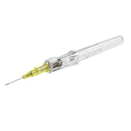 BD Medical Systems 381512 Insyte Autoguard BC Winged Shielded IV Catheter, 24 Gauge, 3/4" Length, Yellow (Pack of 50)
