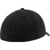 Flexfit Garment Washed Cotton Dad Hat, Black, S/M