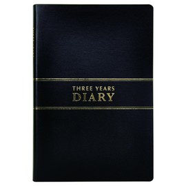 Life D1535 Journal, 3 Year Consecutive Use, A5, Black