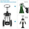 IPOW Wine Opener, Zinc Alloy Wine Bottle Opener, Wing Corkscrew