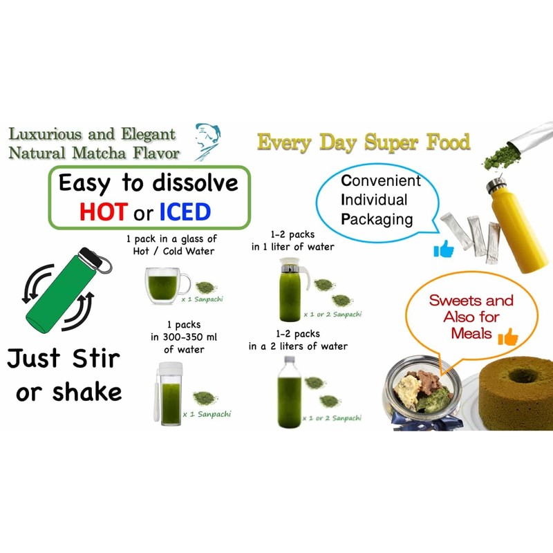 1 Bag, 100% Kyushu Product, Yame Matcha x Yame Barley