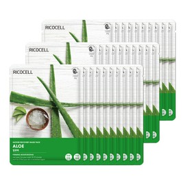 formulaLycocell Ricocell Nature Recovery Mask Pack Aloe 23g 30 sheets / 리코셀 네이처 리커버리 마스크팩 알로에 23g 30매