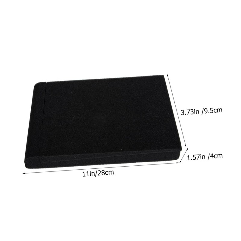 BESPORTBLE 2pcs Soundproofing Mat Acoustic Panel Speaker Isolation Pad for