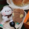 YOKUSHI 2 Pcs Bubu and Dudu Bears Magnetic Stuffed Animals