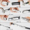Peakloong 2PCS Reusable Hydraulic Fittings 1/4Inch ID Hydraulic Hose Field