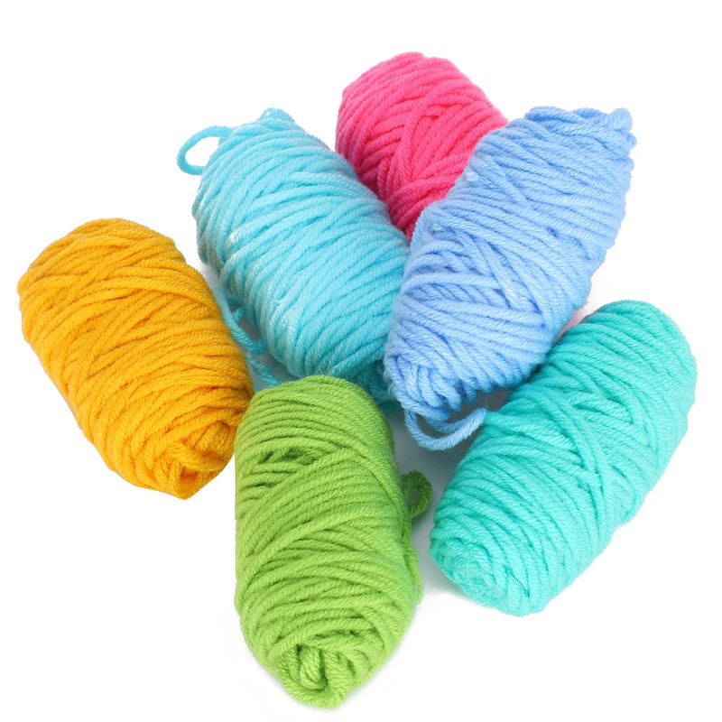 Pompom Maker Kits Colorful Fluff Ball Weaver DIY 6 Color