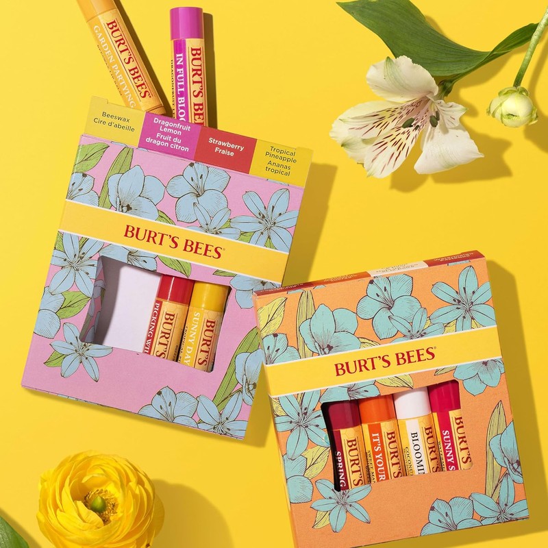 Burt's Bees set de regalo, Granada, Coco y pera, sandía,