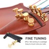 4Pcs Durable Metal Fine Tuners String Adjusters Replacement Parts for