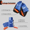 Frelaxy Emergency Blanket 2-Pack/4-Pack, Extra-Thick Extra-Large Space Blankets with Whistles,