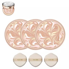 AGE20S 에이지20S 최신상 에센스 커버팩트 다이아 에디션 아이디 ID 리필3개 AGE20S Latest Essence Cover Pact Diamond Edition ID Refill 3 Pieces