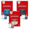 Community Coffee Variety Pack Coffee Pods, 72 Count, Medium, Dark