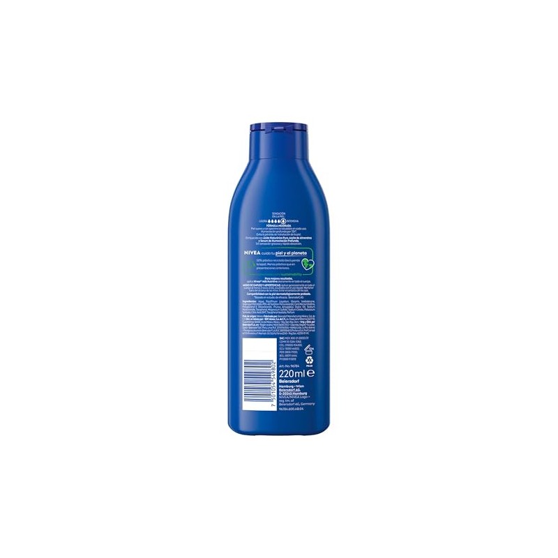 NIVEA Crema Corporal Humectante Body Milk Nutritiva (220 ml) 72