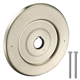 Escutcheon Replacement for Moen 16090 Chateau Collection, Replacement Escutcheon Pate for One-Handle Tub and Shower Faucets, Brushed Nickel