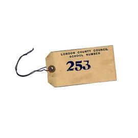 My Clever Kids Evacuee Tag - World War 2 - Replica