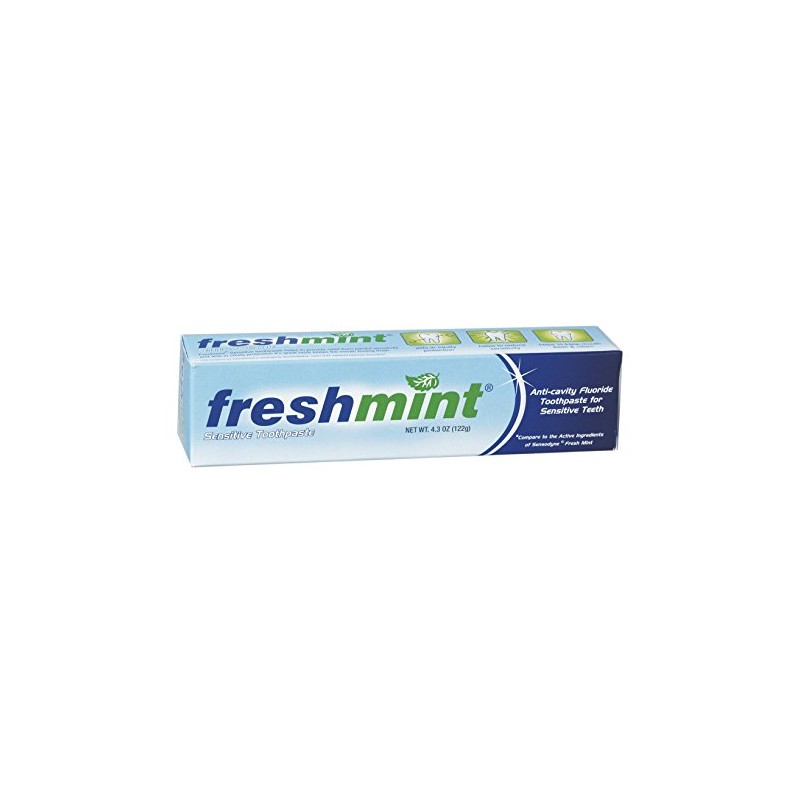 Fresh Mint Sensitive Fluoride Anti-Cavity Toothpaste for Sensitive Teeth 4.3