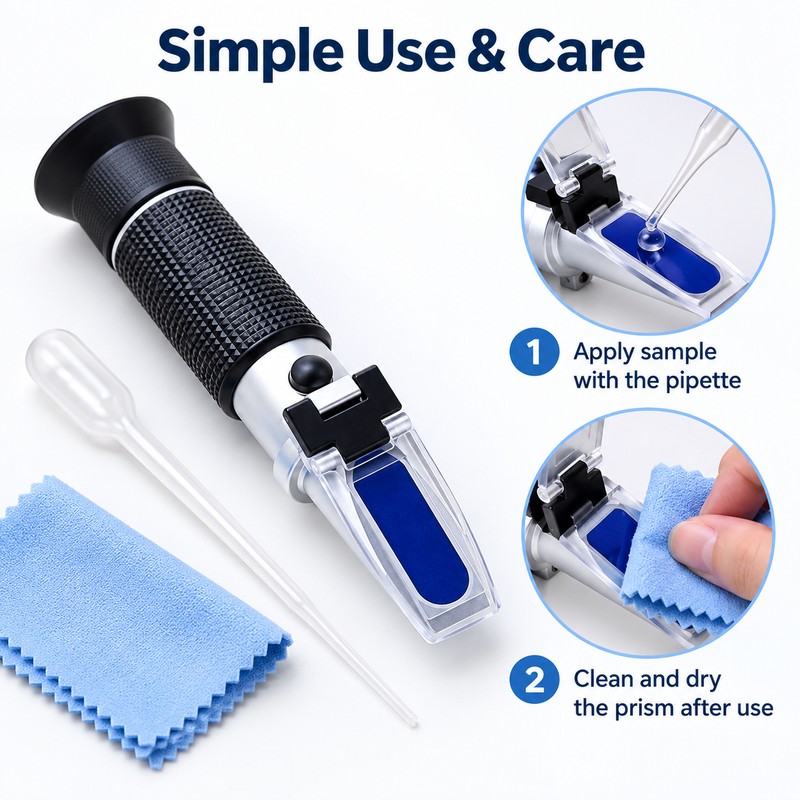 4-in-1 Automotive Refractometer for Car Fluid Testing – ATC Optical