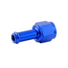 Aluminium Fitting AN6 Dash 6 to 10 mm Hose Connection Hose Nozzle 9/16-18UNF Blue