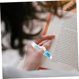 OSALADI Soporte De Página De Libro De Pulgar De Plástico Ligero Soporte De Lectura Portátil Para Mantener Páginas Abiertas En Casa Oficina Y Viajes