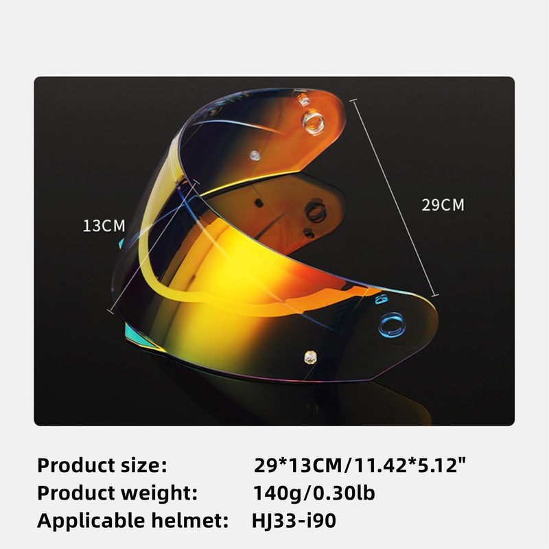 For Hjc Hj-33 Shield Fits For Hjc I-90 Modular Helmets