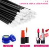 Disposable Makeup Accessories with Makeup Applicators Triangle Makeup Puffs, Mascara