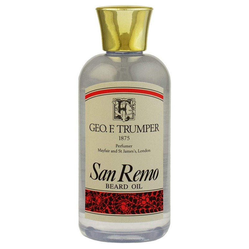 Beard Oil, San Remo from London Based Geo F Trumper