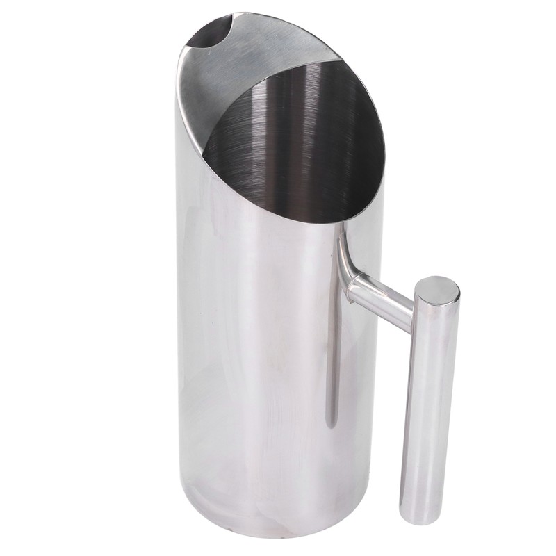 Stainless Steel Water Tie Pot Cold Drinking Pitcher with Ergonomic