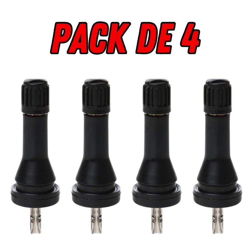 (Pack 4) Tyre Pressure Sensor Valve for Renault and Nissan,