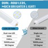 douyidou 4-Pack, 8 Foot LED Bulbs, 100W 15000lm 6000K Cold