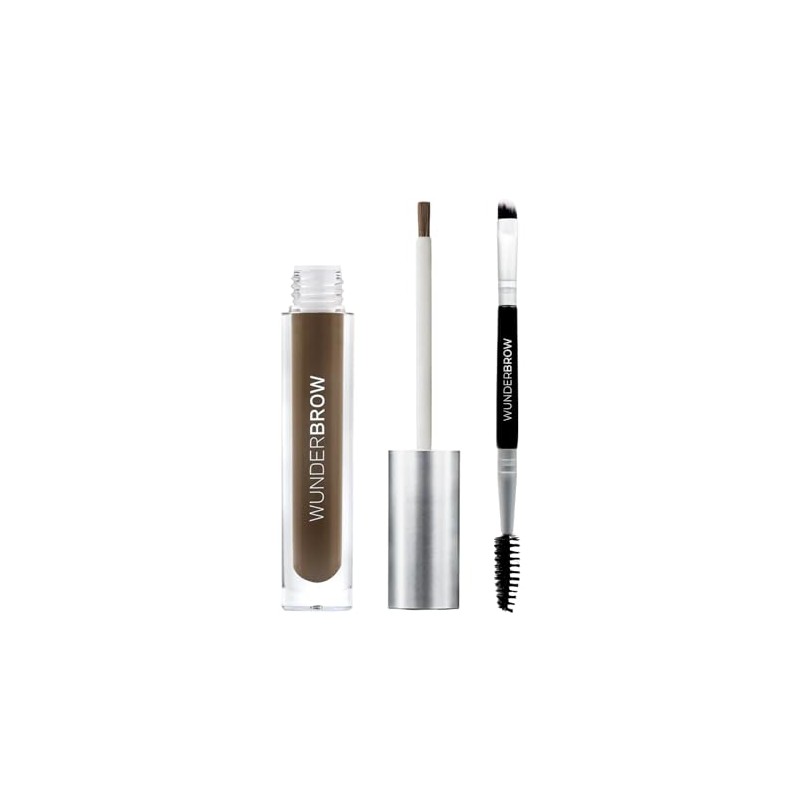 WUNDERBROW Eyebrow Gel, Waterproof, Smudgeproof, Lasts for Days, Shade: Deep