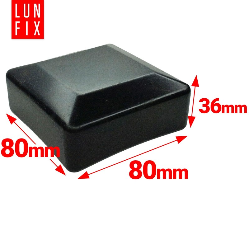 Post Caps Fence Post Cap Pipe Cap Black Post Cover