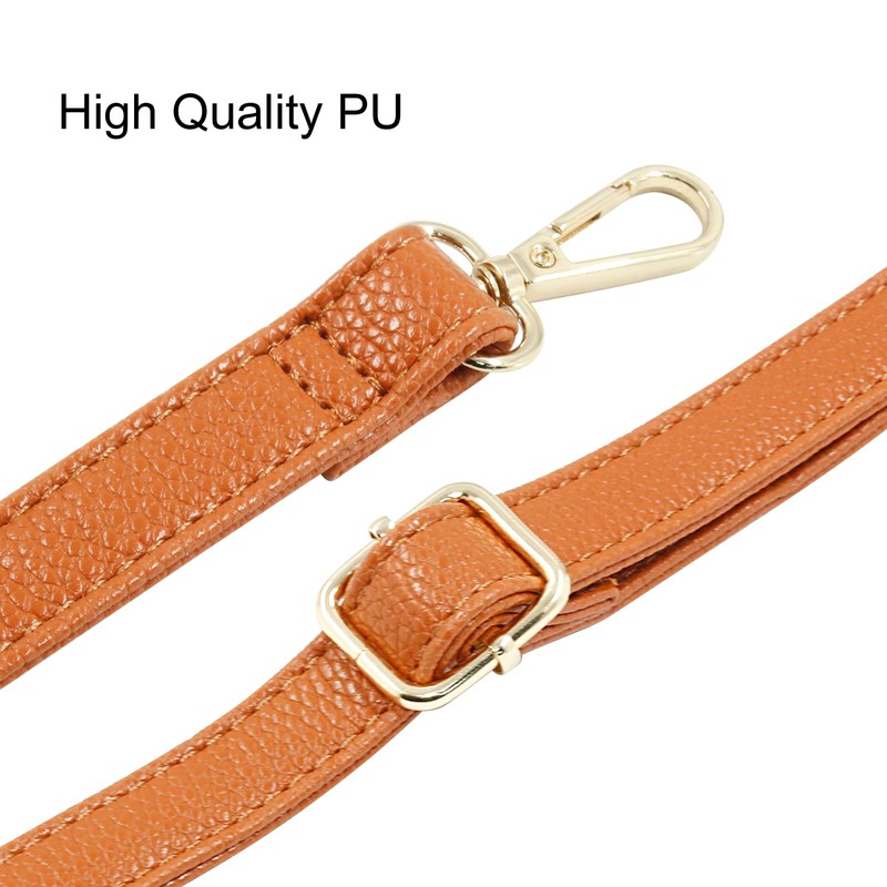 Litoexpe Brown Purse Straps Leather Straps, Bag Straps Replacement Crossbody