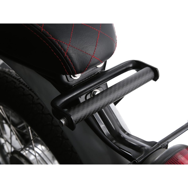 AKF Set of Jacking Handle for Pannier Rack, Real Carbon