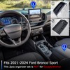 TOPINSTALL New Tray 2PCS Set Compatible with 2021-2024 Ford Bronco