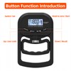 inaepeak 396lbs / 180kg Grip Strength Tester, Rechargeable Electronic Hand