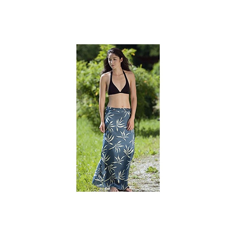 Cocoon - Silk Sarong Leaves - Wrap Skirt with Insectshield