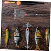OHPHCALL 5pcs Stainless Steel Bait Cage Lure Trap for Freshwater