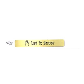 Longaberger Basket Tag #35 - Let it Snow (Snowman)