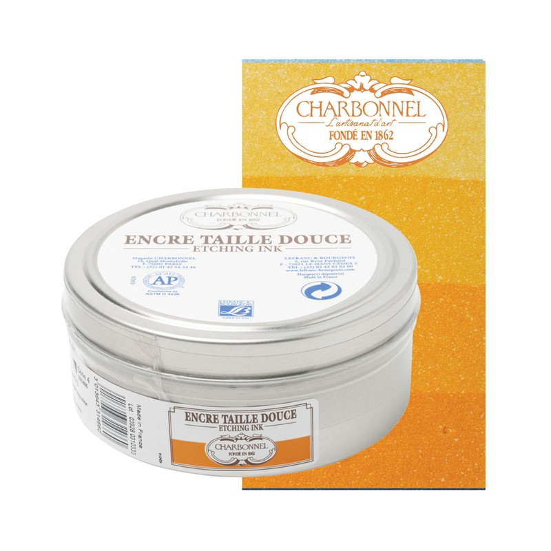 Charbonnel Etching Ink, 200 mL, Indian Yellow