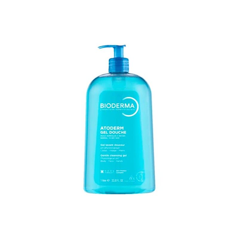 Bioderma Atoderm Moisturizing Shower Gel Body Wash For Normal To