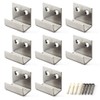 Flomore Ceramic Tile Display Bracket Hanger Stainless Steel Wall Mounted