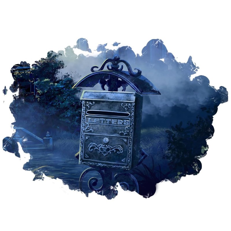 Ghost Letters - Detective Game with Secret Roles [French Edition]