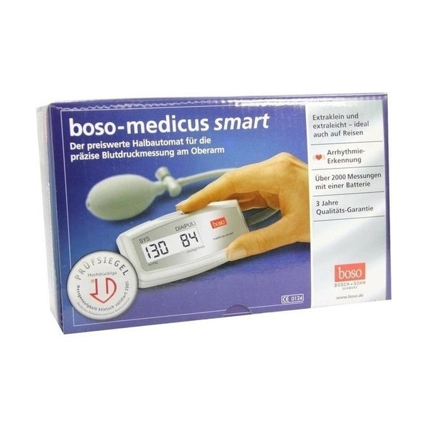 BOSO Medicus Smart Semi-automatic Blood Pressure Monitor 1 pcs