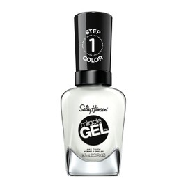 Sally Hansen Miracle Gel, Get Mod, Long Lasting, Gel-Like Formula, No UV Lamp Needed, Semi Opaque, Shiny White Nail Polish
