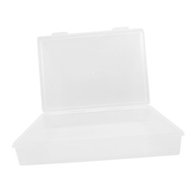 TEHAUX Storage Boxes Lids File Case for Documents Cards Photos Organize Protect Your Valuables