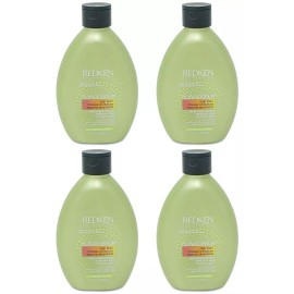 Redken Curvaceous High Foam Mousse Light Weight Cleanser 10.1 Oz (4 pack)