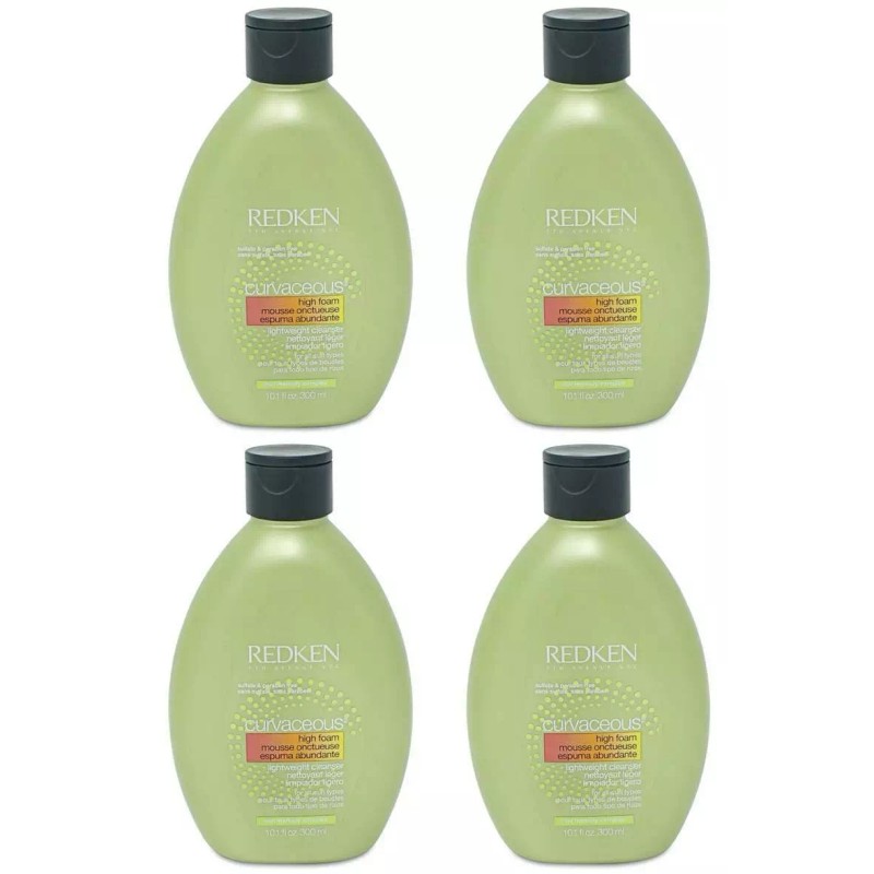 Redken Curvaceous High Foam Mousse Light Weight Cleanser 10.1 Oz